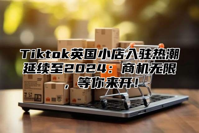Tiktok英国小店入驻热潮延续至2025商机无限，等你来开！