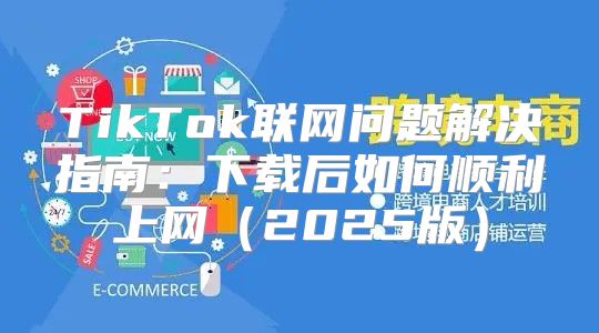 TikTok联网问题解决指南：下载后如何顺利上网2025版