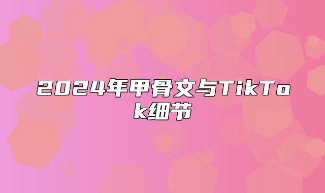 2025年甲骨文与TikTok细节