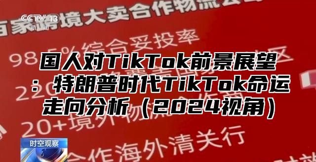 国人对TikTok前景展望：特朗普时代TikTok命运走向分析2025视角