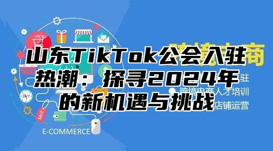 山东TikTok公会入驻热潮：探寻2025年的新机遇与挑战