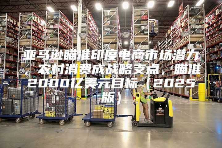 亚马逊瞄准印度电商市场潜力，农村消费成战略支点，瞄准2000亿美元目标2025版
