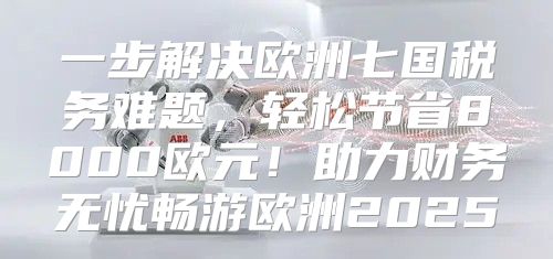 一步解决欧洲七国税务难题，轻松节省8000欧元！助力财务无忧畅游欧洲2025