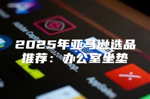 2025年亚马逊选品推荐：办公室坐垫