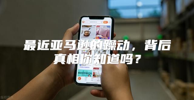 最近亚马逊的躁动，背后真相你知道吗？