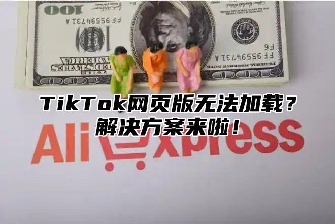 TikTok网页版无法加载？解决方案来啦！