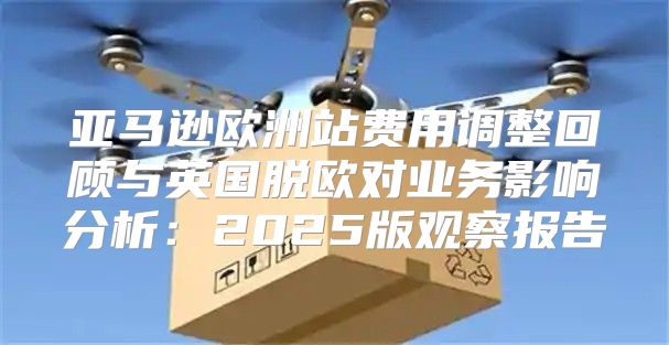 亚马逊欧洲站费用调整回顾与英国脱欧对业务影响分析：2025版观察报告