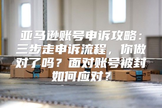 亚马逊账号申诉攻略：三步走申诉流程，你做对了吗？面对账号被封如何应对？