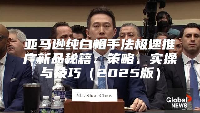 亚马逊纯白帽手法极速推广新品秘籍：策略、实操与技巧2025版