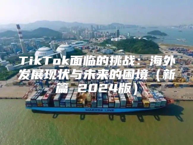 TikTok面临的挑战：海外发展现状与未来的困境新篇 2025版