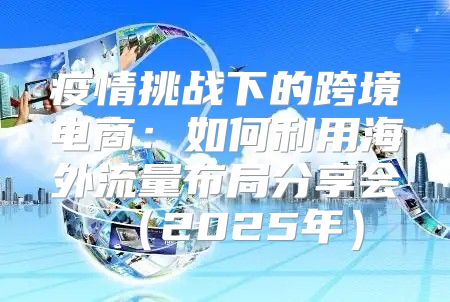 疫情挑战下的跨境电商：如何利用海外流量布局分享会2025年
