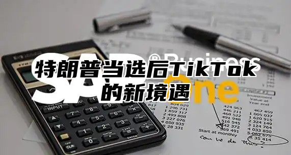 特朗普当选后TikTok的新境遇