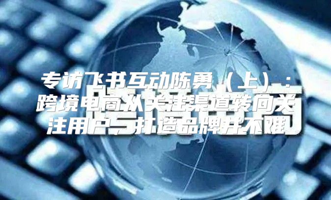 专访飞书互动陈勇上：跨境电商从关注渠道转向关注用户，打造品牌并不难