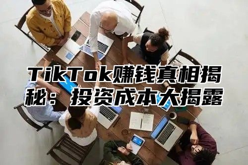 TikTok赚钱真相揭秘：投资成本大揭露