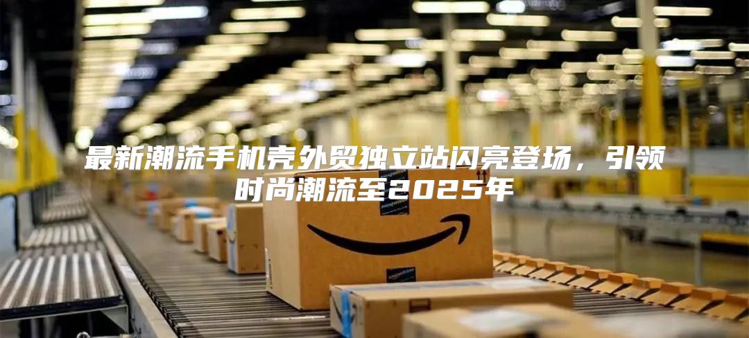 最新潮流手机壳外贸独立站闪亮登场，引领时尚潮流至2025年