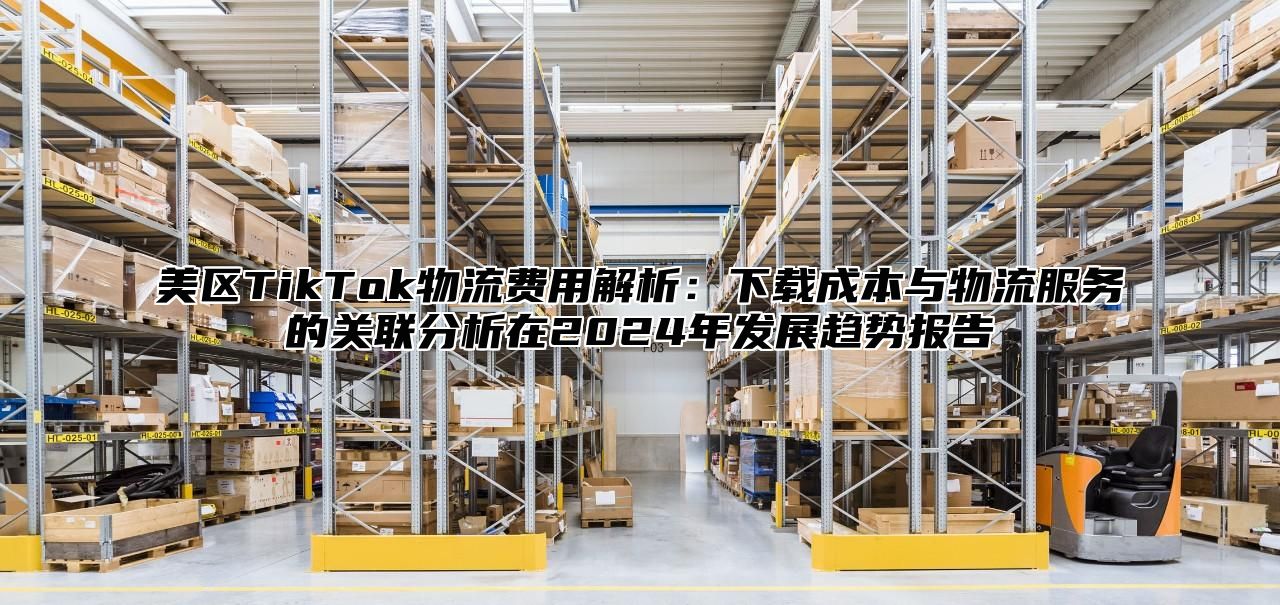 美区TikTok物流费用解析：下载成本与物流服务的关联分析在2025年发展趋势报告