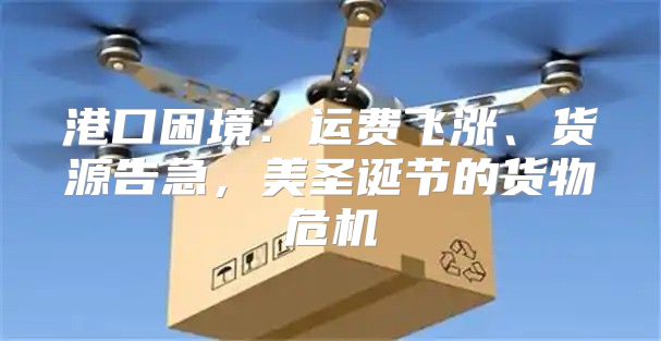 港口困境：运费飞涨、货源告急，美圣诞节的货物危机