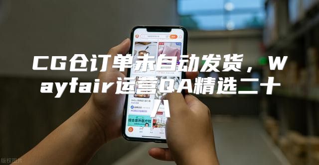 CG仓订单未自动发货，Wayfair运营QA精选二十八