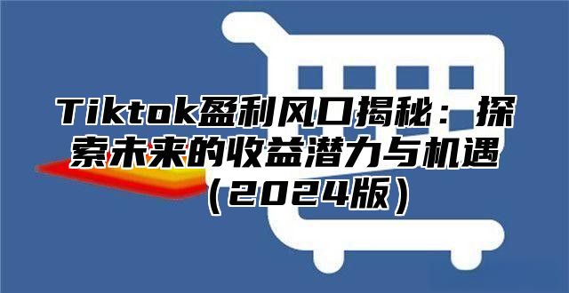 Tiktok盈利风口揭秘：探索未来的收益潜力与机遇2025版