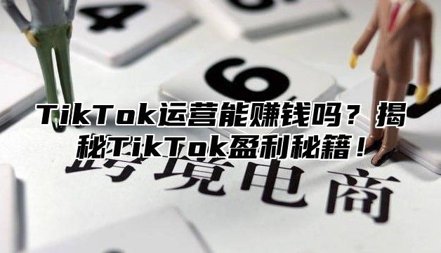 TikTok运营能赚钱吗？揭秘TikTok盈利秘籍！