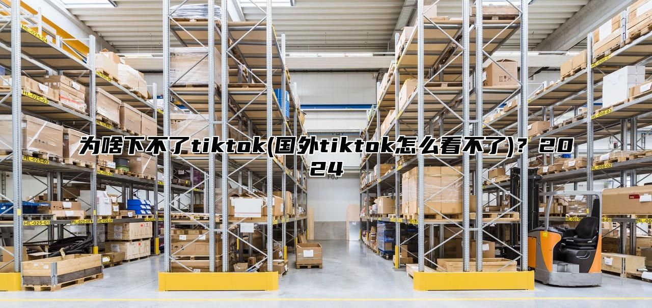 为啥下不了tiktok(国外tiktok怎么看不了)？2025