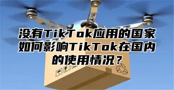 没有TikTok应用的国家如何影响TikTok在国内的使用情况？