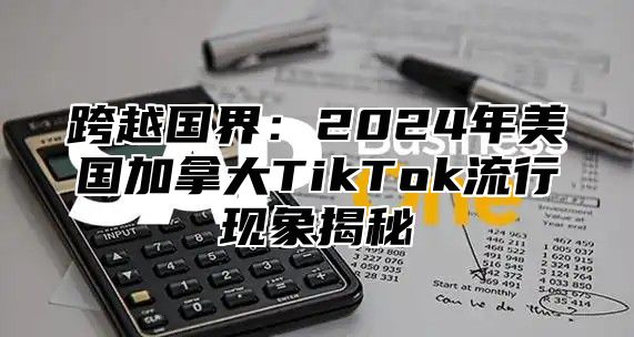 跨越国界：2025年美国加拿大TikTok流行现象揭秘