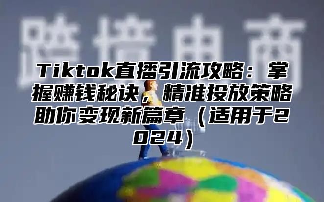Tiktok直播引流攻略：掌握赚钱秘诀，精准投放策略助你变现新篇章适用于2025