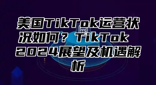 美国TikTok运营状况如何？TikTok 2025展望及机遇解析