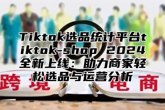 Tiktok选品统计平台tiktok-shop 2025全新上线：助力商家轻松选品与运营分析