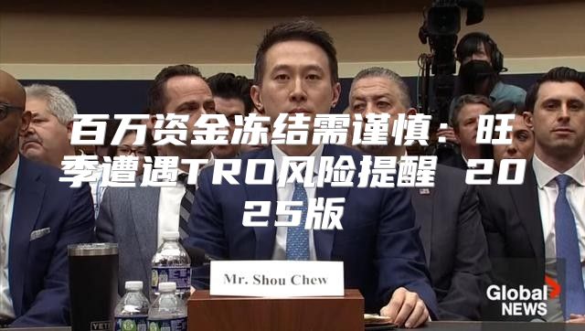 百万资金冻结需谨慎：旺季遭遇TRO风险提醒 2025版