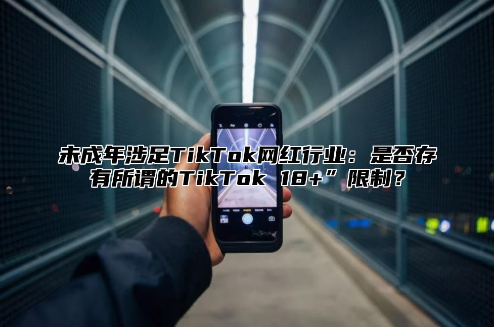 未成年涉足TikTok网红行业：是否存有所谓的TikTok 18+”限制？