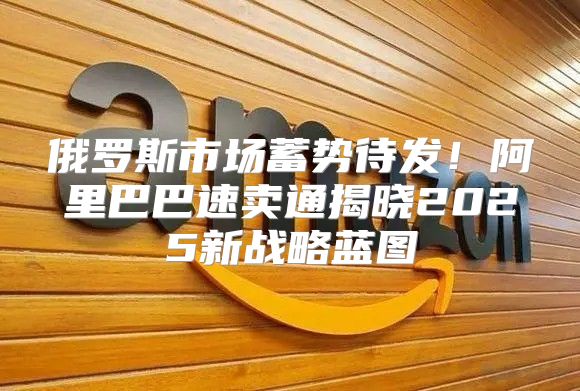 俄罗斯市场蓄势待发！阿里巴巴速卖通揭晓2025新战略蓝图