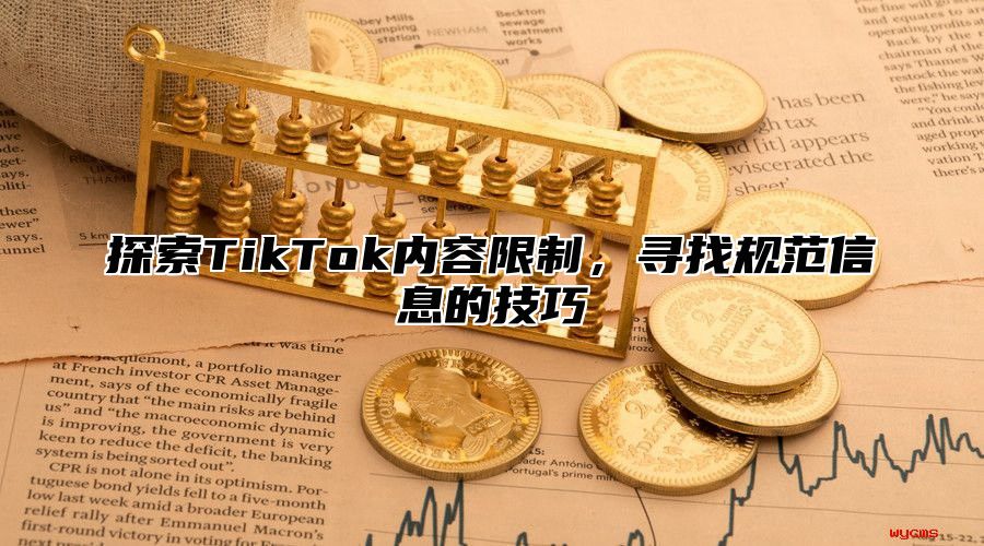 探索TikTok内容限制，寻找规范信息的技巧