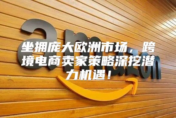 坐拥庞大欧洲市场，跨境电商卖家策略深挖潜力机遇！