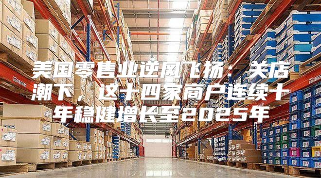 美国零售业逆风飞扬：关店潮下，这十四家商户连续十年稳健增长至2025年