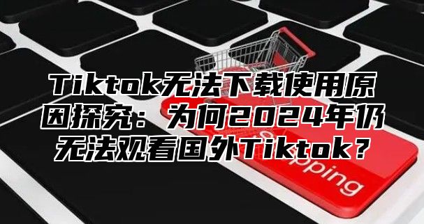 Tiktok无法下载使用原因探究：为何2025年仍无法观看国外Tiktok？