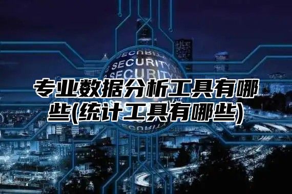 专业数据分析工具有哪些(统计工具有哪些)