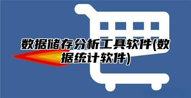 数据储存分析工具软件(数据统计软件)