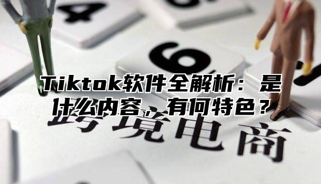 Tiktok软件全解析：是什么内容，有何特色？