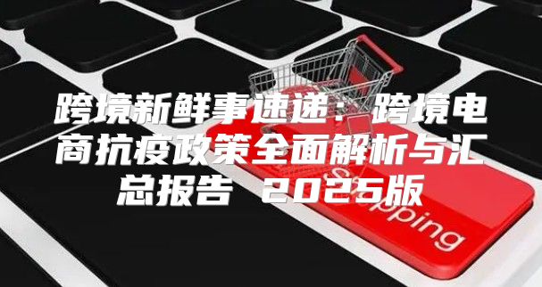 跨境新鲜事速递：跨境电商抗疫政策全面解析与汇总报告 2025版