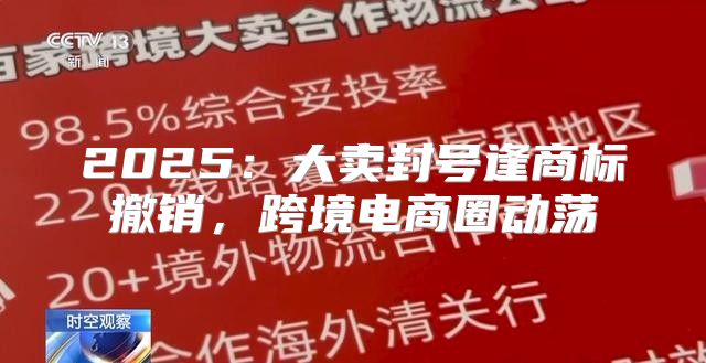 2025大卖封号逢商标撤销，跨境电商圈动荡