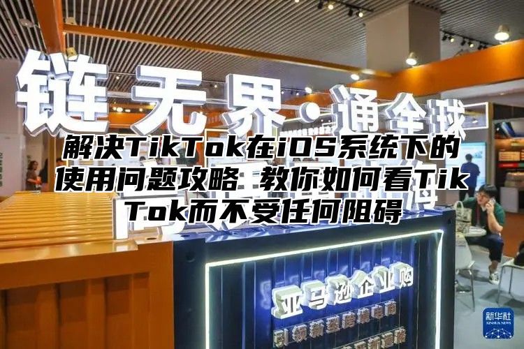 解决TikTok在iOS系统下的使用问题攻略 教你如何看TikTok而不受任何阻碍