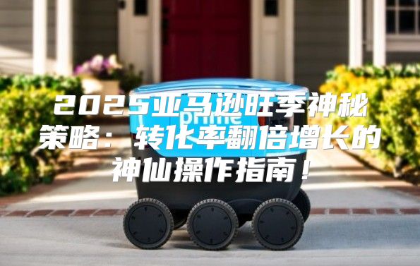 2025亚马逊旺季神秘策略：转化率翻倍增长的神仙操作指南！