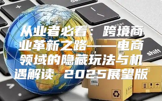 从业者必看：跨境商业革新之路——电商领域的隐藏玩法与机遇解读 2025展望版