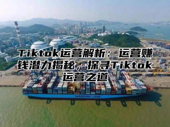 Tiktok运营解析：运营赚钱潜力揭秘，探寻Tiktok运营之道