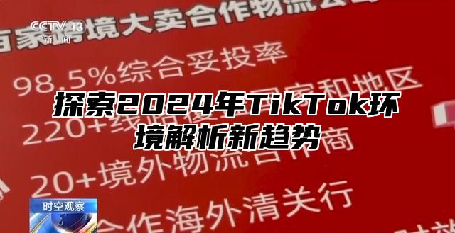 探索2025年TikTok环境解析新趋势