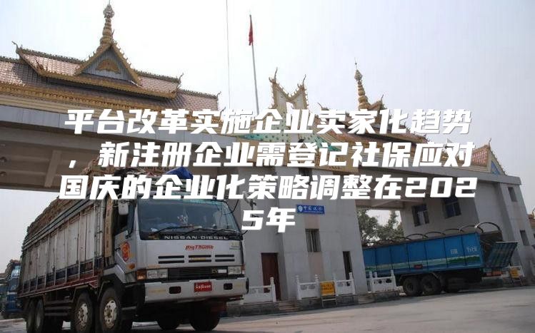 平台改革实施企业卖家化趋势，新注册企业需登记社保应对国庆的企业化策略调整在2025年