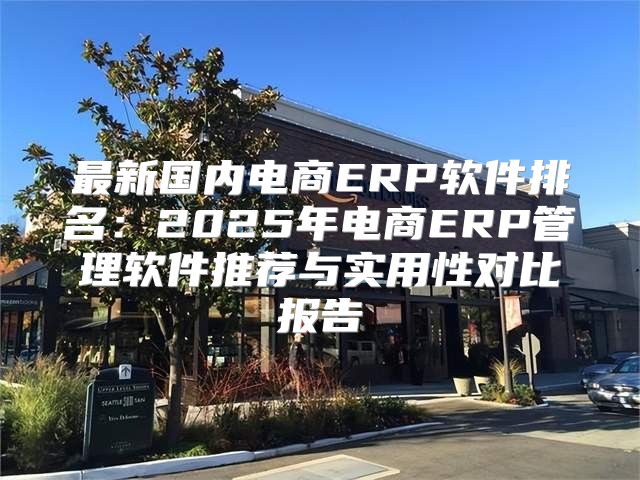 最新国内电商ERP软件排名：2025年电商ERP管理软件推荐与实用性对比报告