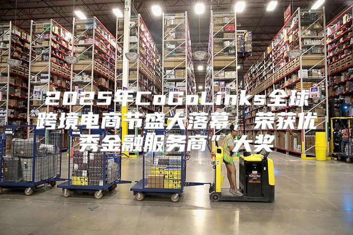 2025年CoGoLinks全球跨境电商节盛大落幕，荣获优秀金融服务商”大奖